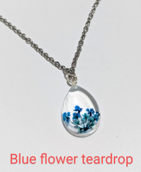 Pure Simplicity: Minimal golden or silver colored chain handmade pendant necklace - Nature's Lure