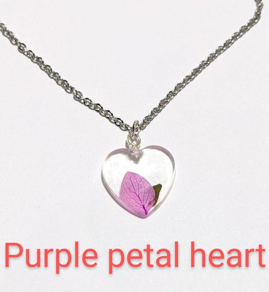 Pure Simplicity: Minimal golden or silver colored chain handmade pendant necklace - Nature's Lure