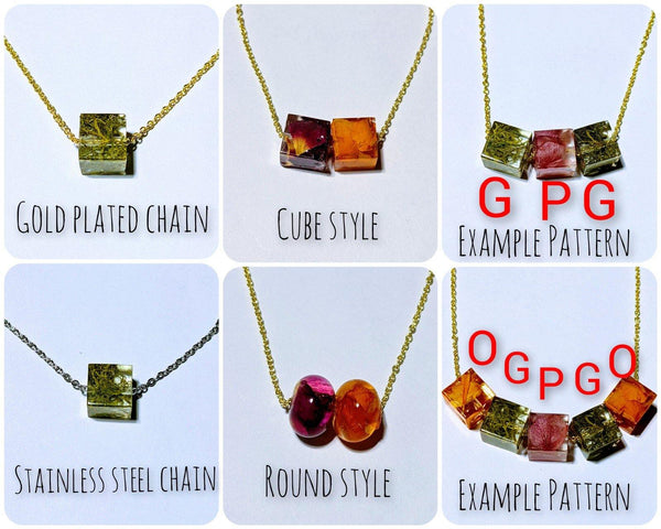 Particular Pendant: Custom pendant pattern necklace - Nature's Lure